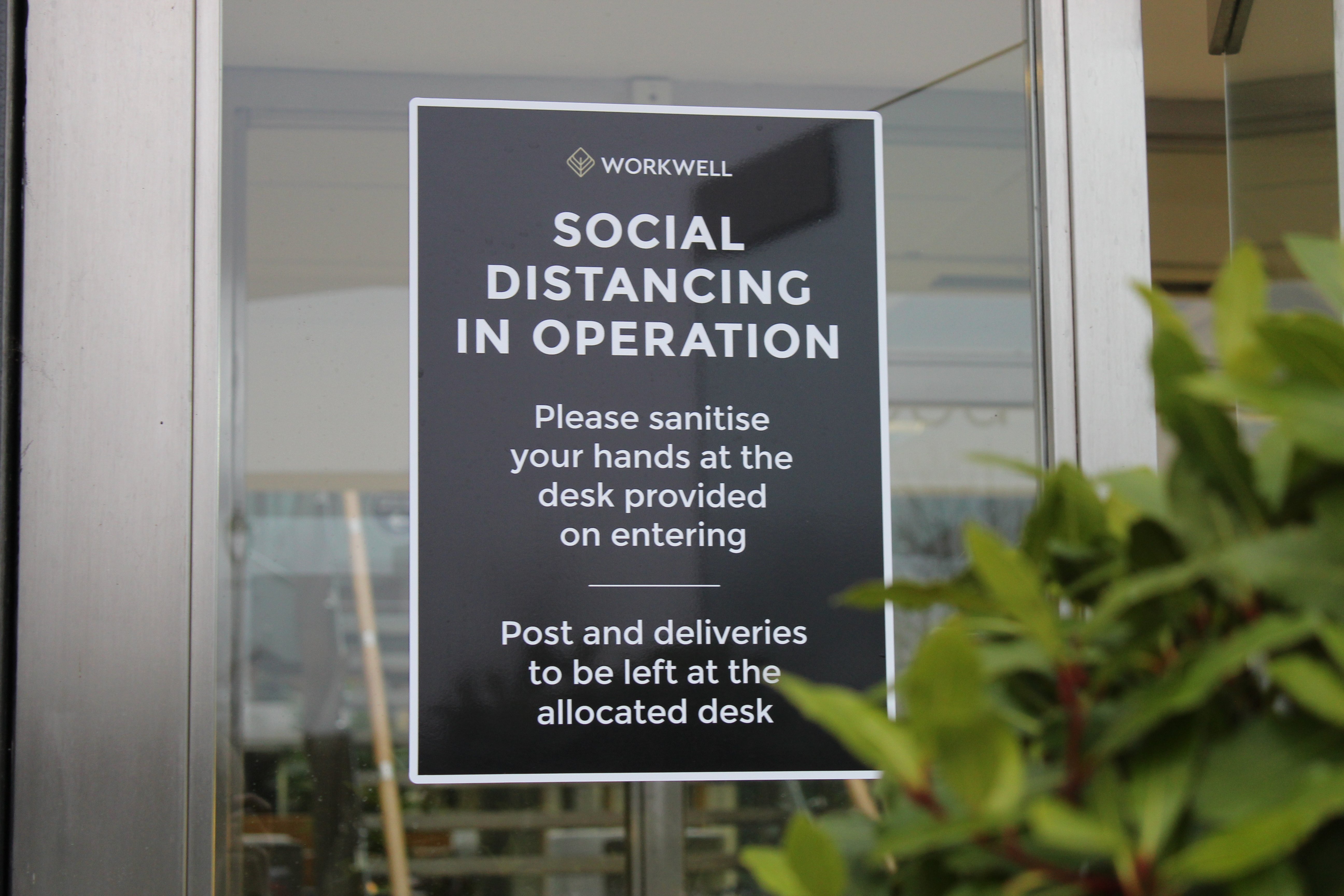 Social Distance Poster
